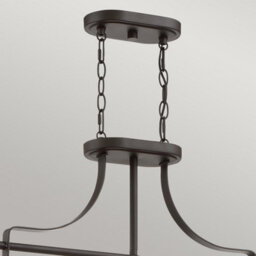 Luminosa Lighting Elstead Quoizel Trilogy Bar Pendant Ceiling Light Olde Bronze - thumbnail 4