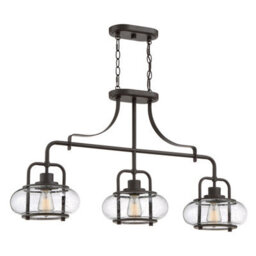 Luminosa Lighting Elstead Quoizel Trilogy Bar Pendant Ceiling Light Olde Bronze