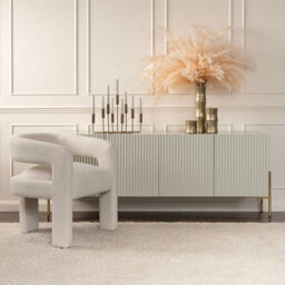 my furniture Lexington Pebble Grey Sideboard - thumbnail 3