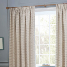Sanderson Hutton Jacquard Room Darkening Pencil Pleat Curtain Pair Linen (W)229Cm X (D)183Cm - thumbnail 3