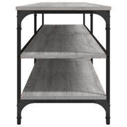 Berkfield Tv Cabinet Grey Sonoma 200X30X50 Cm Engineered Wood And Metal - thumbnail 6