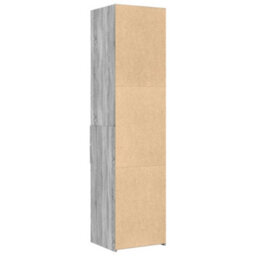 Berkfield Highboard Grey Sonoma 45X42.5X185 Cm Engineered Wood - thumbnail 6