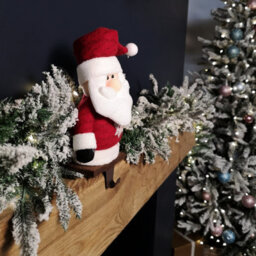 Samuel Alexander 28Cm Plush Christmas Santa Stocking Holder Decoration - thumbnail 2