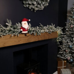 Samuel Alexander 28Cm Plush Christmas Santa Stocking Holder Decoration - thumbnail 7