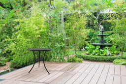 Homeology Positano Black Garden And Patio Cast Aluminium Bistro Table - thumbnail 4