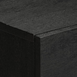 Berkfield Bedside Cabinet Black 50X33X60 Cm Engineered Wood - thumbnail 7