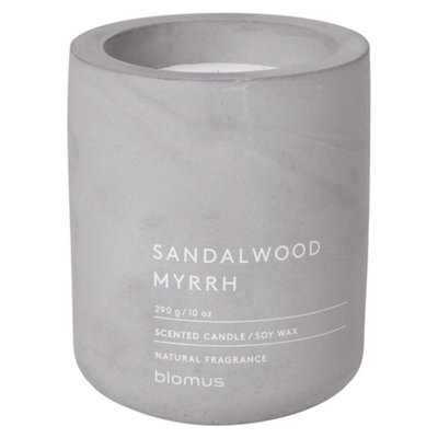 Blomus Fraga Sandalwood Myrrh Scented Candle M - Micro Chip - image 1