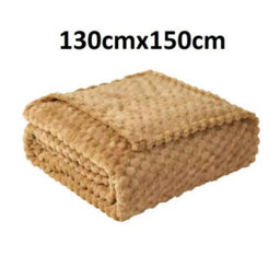 Good Nite Fleece Throw Blanket Soft Plush Warm Cozy White Blanket For Bed Couch And Sofa Chair - thumbnail 1