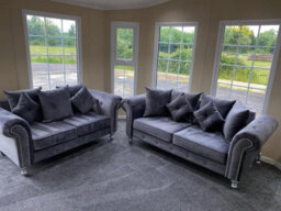 Stratus Interiors Olympia Chunky Arm Cushioned Sofa  - 2 Seater