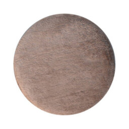 Artisan Furniture Mocha Faux Fur Round Footstool - thumbnail 8