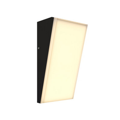Luminosa Lighting Luminosa Brick 18X9Cm Outdoor Wall Down Lamp Graphite 3000K 1100Lm Ip54 - image 1