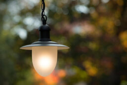 Lucide Aruba Cottage Pendant Light Outdoor - 25Cm - 1Xe27 - Ip44 - Black - Special Offer - thumbnail 3