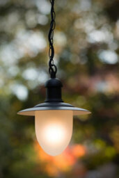 Lucide Aruba Cottage Pendant Light Outdoor - 25Cm - 1Xe27 - Ip44 - Black - Special Offer - thumbnail 4