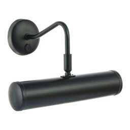 Happy Homewares Classic Traditional Picture Wall Light Fitting In Matte Black With Switch Button - thumbnail 2