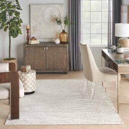 Ivory Wool Luxurious Modern Handmade Easy To Clean Abstract Optical/ (3D) Dining Room Bedroom And Living Room Rug -297Cm X 419Cm - thumbnail 1