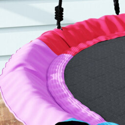 Aiyaplay Nest Swing Heavy Duty 300Kg Waterproof 120 Cm Rainbow - thumbnail 8