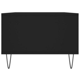 Berkfield Modern Coffee Table Black 90X50X36.5 Cm Engineered Wood - thumbnail 7
