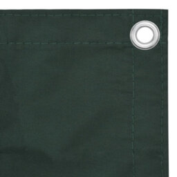Berkfield Balcony Screen Dark Green 75X400 Cm Oxford Fabric - thumbnail 3