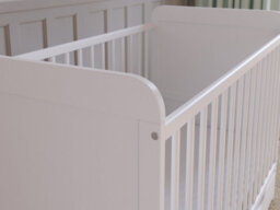 Love For Sleep Levi Cot Bed 120X60Cm With Drawer And Microfiber Quilted Mattress - thumbnail 6