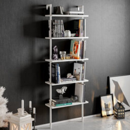 Decorotika Paula Bookcase Shelving Unit White