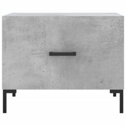 Berkfield Coffee Tables 2 Pcs Concrete Grey 50X50X40 Cm Engineered Wood - thumbnail 6