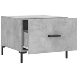 Berkfield Coffee Tables 2 Pcs Concrete Grey 50X50X40 Cm Engineered Wood - thumbnail 7