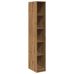 Berkfield Wardrobe Artisian Oak 30X50X200 Cm Engineered Wood - thumbnail 2