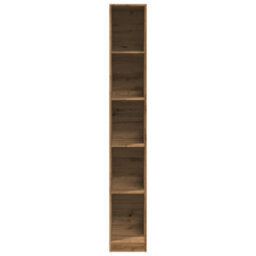 Berkfield Wardrobe Artisian Oak 30X50X200 Cm Engineered Wood - thumbnail 4