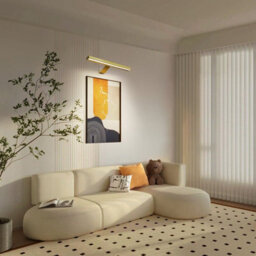 Harper Living Picture Light For Wall Gold, Rechargeable Wall Light Indoor, Dimmable & 3 Colour Temps - thumbnail 3