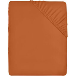 Oxford Homeware Rust Dyed Fitted Sheet 25Cm Extra Deep Pocket Soft Easy Care Bedding Sheet (W)180Cmx(L)200Cm (Super King) - thumbnail 9