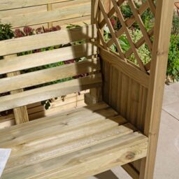 Rowlinson Pemberley Corner Arbour, (H)2060mm (W)1880mm (D)1880mm - Assembly Required - thumbnail 6