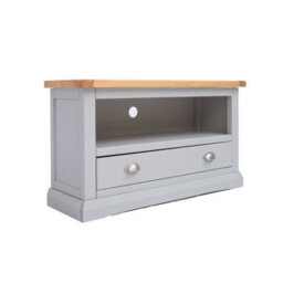 Cabinet Bits Loreo Light Grey 1 Drawer Tv Cabinet Chrome Cup Handle - thumbnail 2