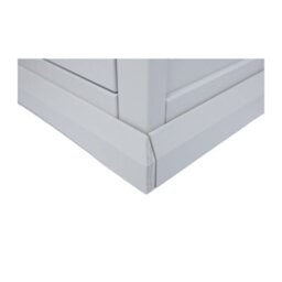 Cabinet Bits Loreo Light Grey 1 Drawer Tv Cabinet Chrome Cup Handle - thumbnail 6