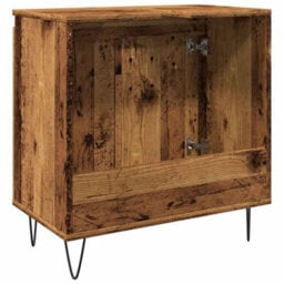 Walplus Bathroom Cabinet Old Wood 58X33X60 Cm Engineered Wood - thumbnail 6