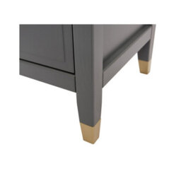 Palazzi 5 Drawer Narrow Chest Of Drawers Grey - thumbnail 8