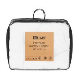 Beliani Polyester Mattress Topper Aizkorri 140 X 200 Cm (Eu Double) - thumbnail 6