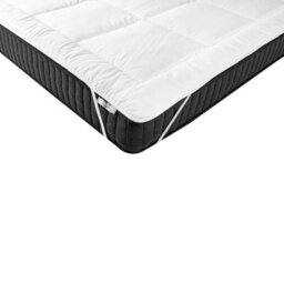 Beliani Polyester Mattress Topper Aizkorri 140 X 200 Cm (Eu Double) - thumbnail 4