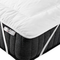 Beliani Polyester Mattress Topper Aizkorri 140 X 200 Cm (Eu Double) - thumbnail 1