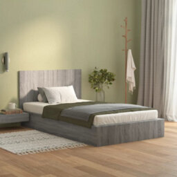 Berkfield Bed Headboard Grey Sonoma 120X1.5X80 Cm Engineered Wood - thumbnail 3