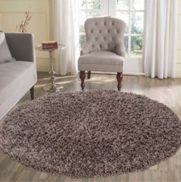 Desire Rugs Plain Living Room Shaggy Area Rugs Taupe 80X150 Cm - thumbnail 6
