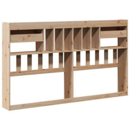 Walplus Headboard With Storage 180 Cm Solid Wood Pine - thumbnail 6