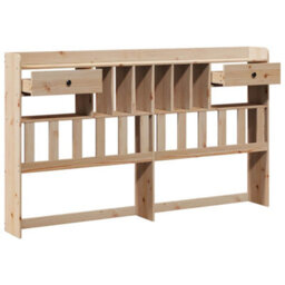 Walplus Headboard With Storage 180 Cm Solid Wood Pine - thumbnail 4
