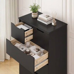 Bealife 5 Drawer Chest Of Drawers, Bedroom Drawer Dresser, Modern Storage Unit With Anti-Tipping Device For Bedroom & Living Room - thumbnail 2