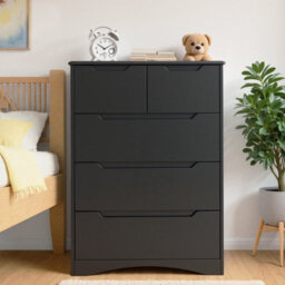 Bealife 5 Drawer Chest Of Drawers, Bedroom Drawer Dresser, Modern Storage Unit With Anti-Tipping Device For Bedroom & Living Room - thumbnail 3