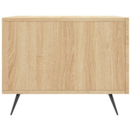 Berkfield Durable Coffee Table Sonoma Oak 50X50X40 Cm Engineered Wood - thumbnail 7