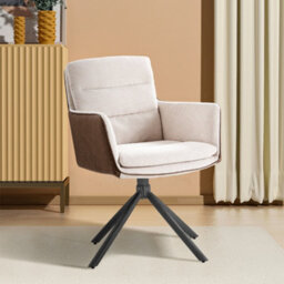 Thehotsale Modern Office Chair Accent Chair With Metal Base 87.5Cm H