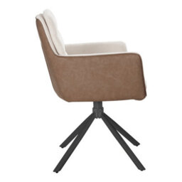Thehotsale Modern Office Chair Accent Chair With Metal Base 87.5Cm H - thumbnail 5