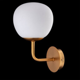Luminosa Lighting Luminosa Erich Wall Lamp Brass, 1 Light, E14 - thumbnail 3