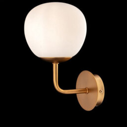 Luminosa Lighting Luminosa Erich Wall Lamp Brass, 1 Light, E14 - thumbnail 2