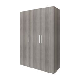 GoodHome Atomia Freestanding Matt Grey Oak Effect Chipboard Wardrobe (H)2250mm (W)1000mm (D)580mm - thumbnail 2